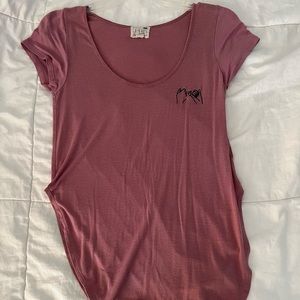 Flowy pinky promise tee shirt